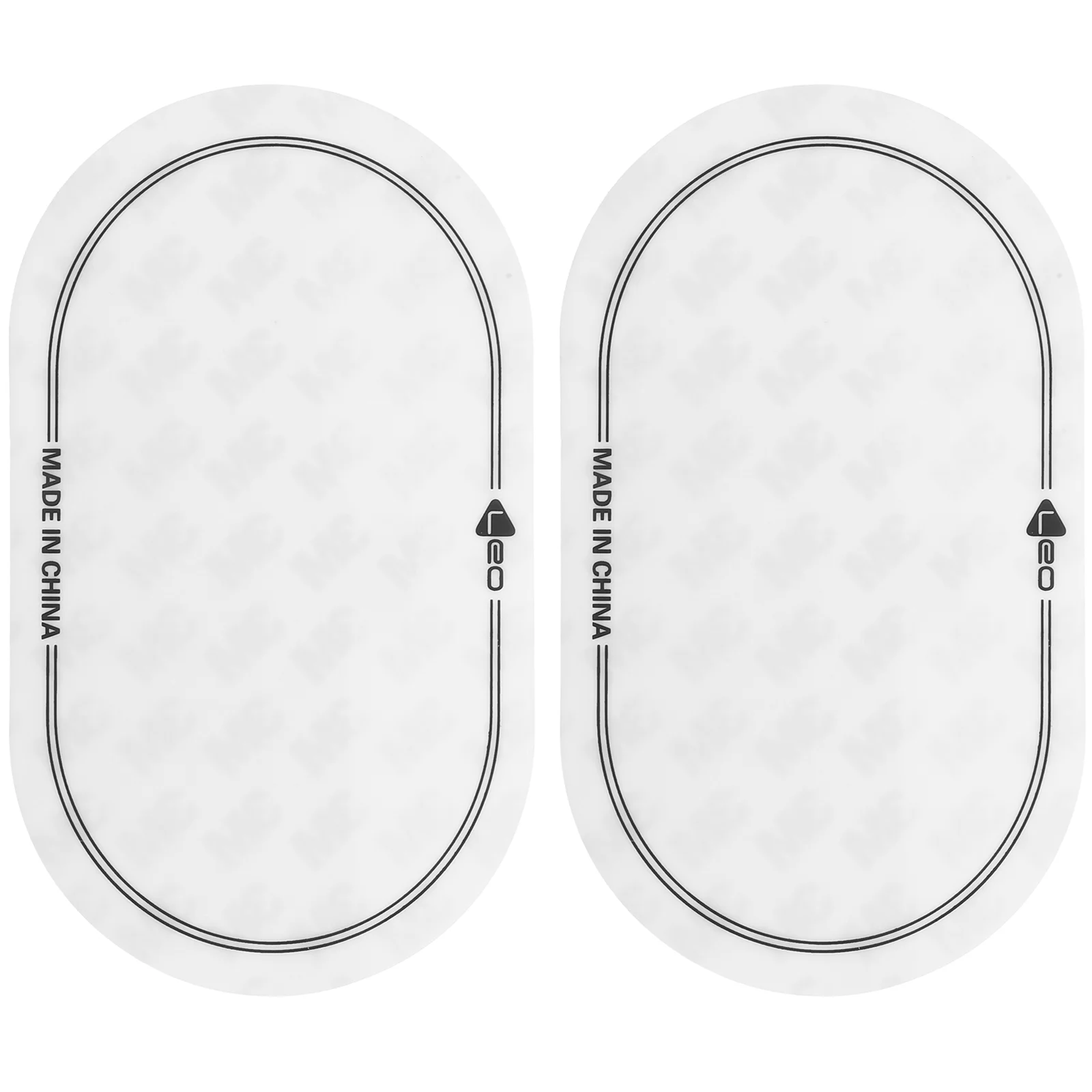 2 Pcs Drum Pad Kit Screen Protector Strengthen Carpet Head Protection Protective Sticker White Skin Patch