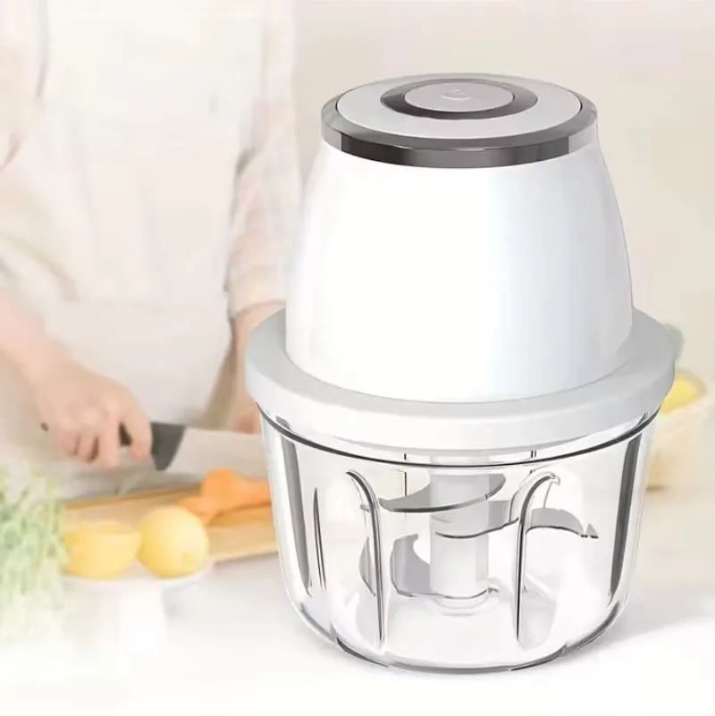 

Mini Electric Portable Home Cooking Machine High Power Automatic Meat Grinder Garlic Beater New Battery Powered Chopping
