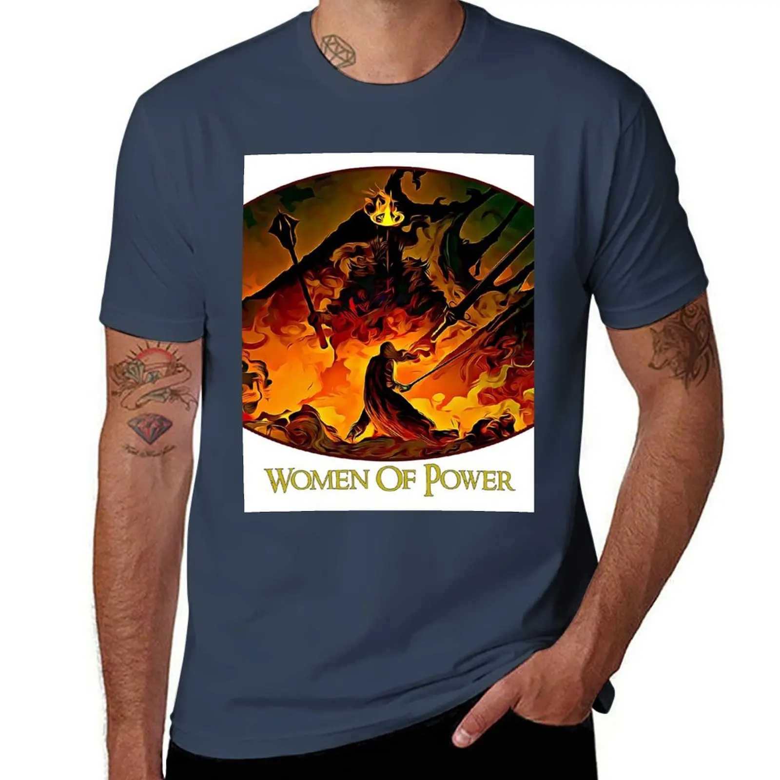 

of Women Eowyn power T-Shirt Basic All Season Solid T-Shirt