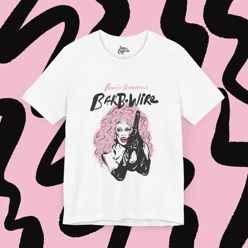 Barb Wire Pamela Anderson T Shirt 90S Nostalgia Movie