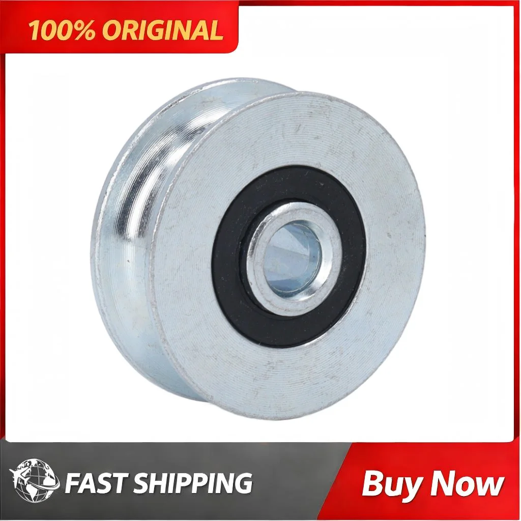 2pcs Bearing Wheel Guide Rail Pulley Hanging Pulley 40mm Outer Diameter 8mm Bore High Load Door Window Lifting Conveyor System