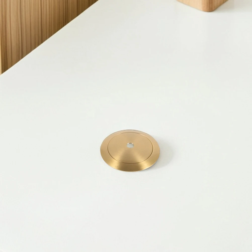 

2 Pcs Lighting Accessories Ceiling Lampshade Fittings Thread Copper Collar Ring