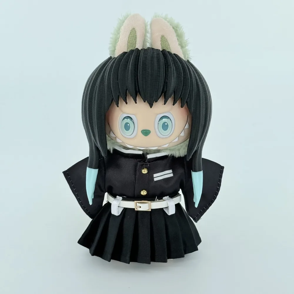 Voor 15/17 cm Labubu Poppenkleertjes Cosplay Kostuum Dress Up Pop Accessoires Veranderende Jurk Spel Halloween Kostuum Gift speelgoed