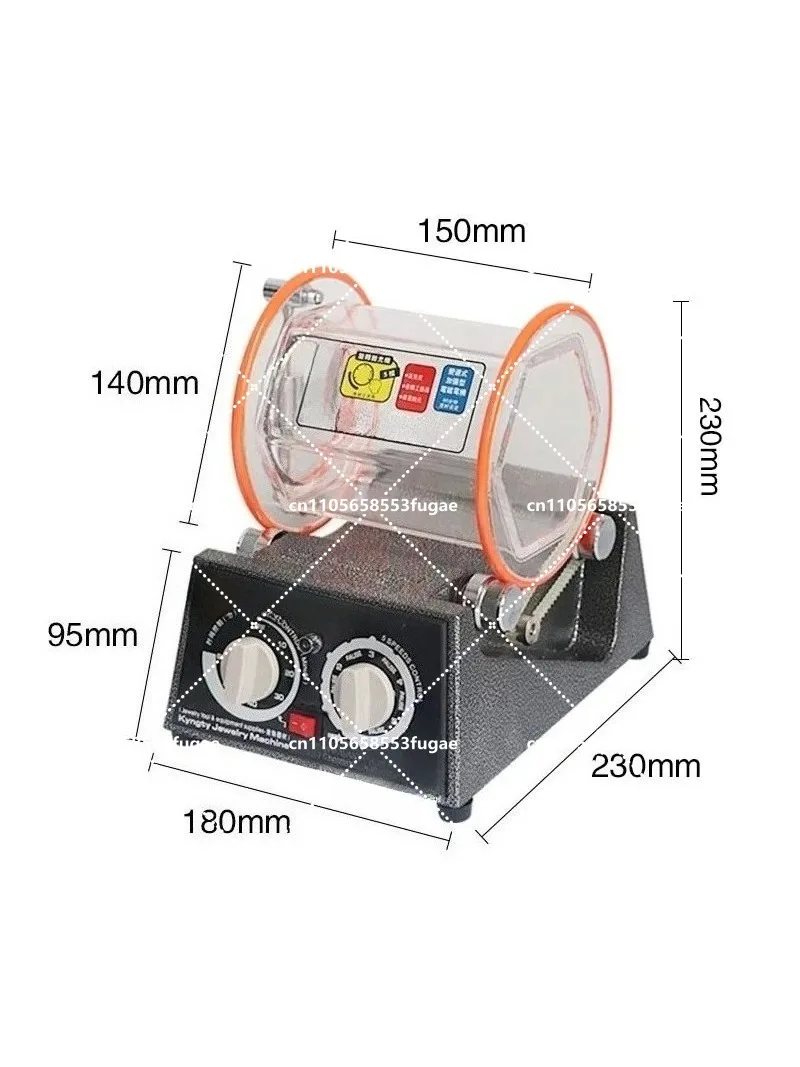 Speeds Rotary Polisher Polished Bucket Jewelry Equipment ToolS .
