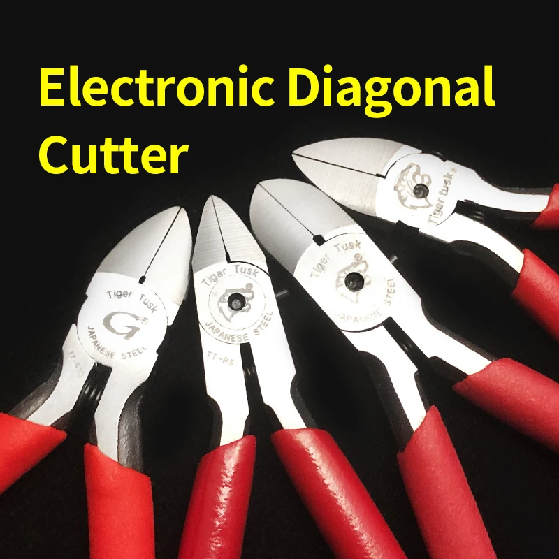 

Diagonal Cutting Pliers, 125 mm 5 inth Wire Cutters, Side Cutters for Plastic, Jewellery and DIY