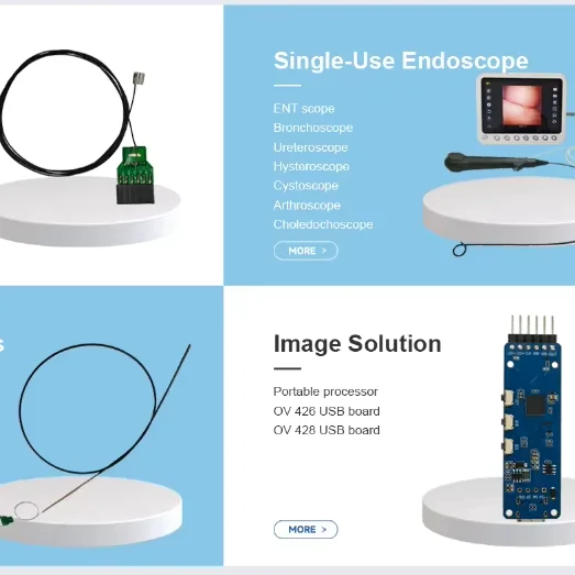 Medical Arm Robot USB Medical OVM6946 720x720P IPX8 Waterproof 30 FPS for Single Use Endoscope