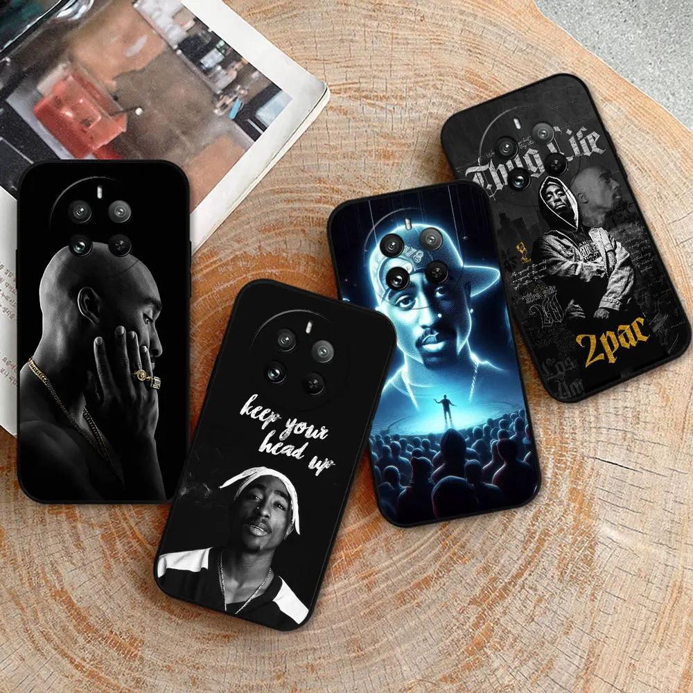 Rapper 2pac Singer Tupac Phone Case For Realme 12 11 10 9 9I 8 8I 7 7I 6 6I 5 5I 5S 3 Pro Plus 5G Soft Silicone Shockproof Cover