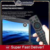 Smart Voice Remote Control 2.4G Wireless Backlit BT5.0 Air Mouse Gyroscope IR Learning For Android TV Box G20 Plus