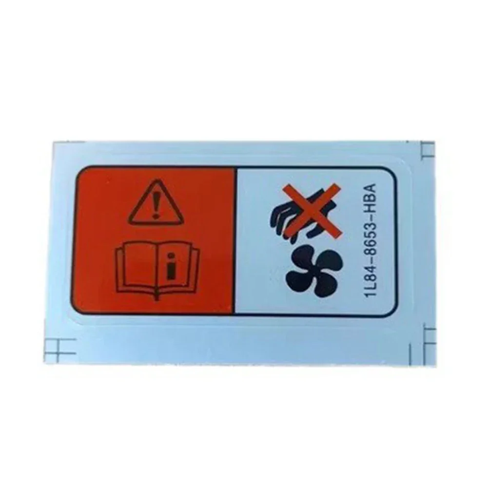 Fan Label Sticker Safety Warn Stickers For Mazda 2 3 5 For CX-7 For CX-9 2004-2015 YF47-15-031 Replace Car Accessories