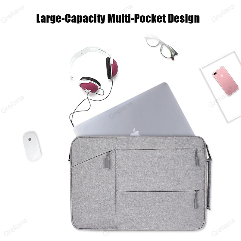 Laptop Bag 13.3 15.6 14 inch Waterproof Notebook Case Sleeve For Macbook Air Pro 13 16 15 Lenovo Computer Handbag Briefcase Bag