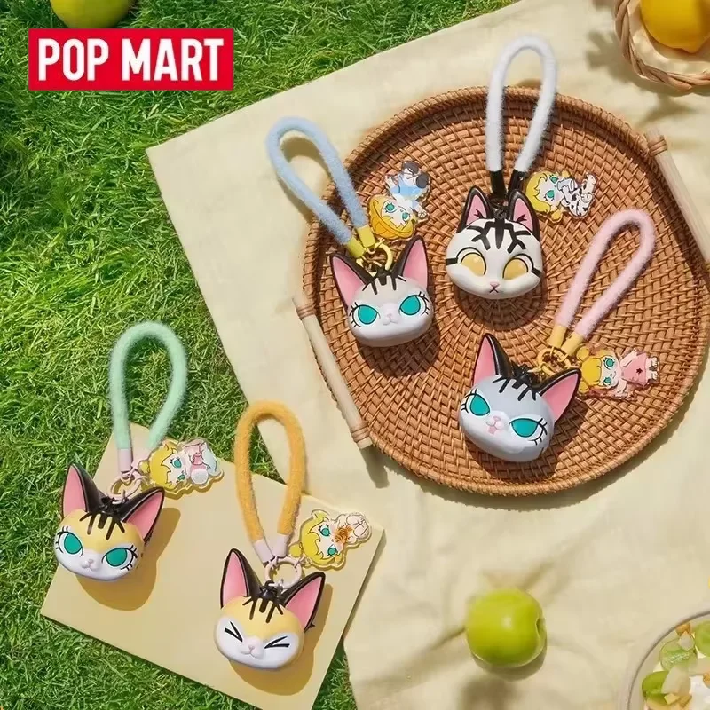 

POPMART THE MONSTERS Baby Molly & Baby Tabby Series-Pinch Подвеска Слепая коробка Игрушки Kawaii Аниме Фигурка Сюрприз Тайна