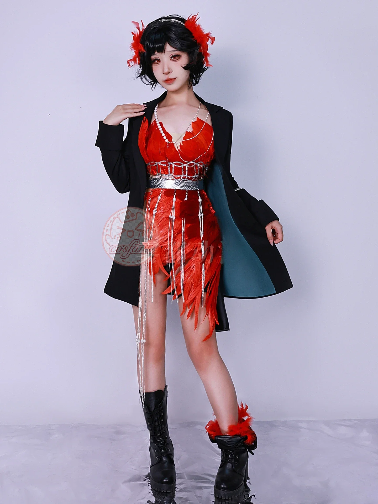 Schneider Cosplay Costume Game Reverse 1999 Schneider Dress Wig Halloween Party Game Cosplay Outfits for Women Anime Suits