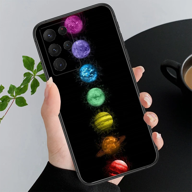 

Planets And Galaxies Space universe Phone Case For Samsung Galaxy S25 S24 S23 S22 S21 S20 Ultra S20 S22 S21 S23 S20 FE S24 Plus