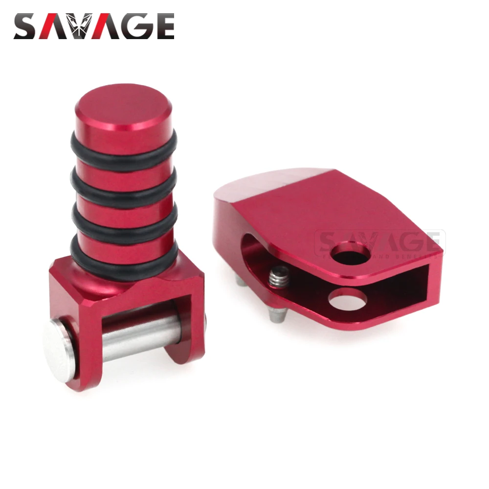 Shift Lever Tip Brake Pedal Step For SUZUKI DRZ 400 DRZ400SM DRZ400S DRZ400E 2000-2024 Motorcycle Shifter Toe Pegs Rivets Plate