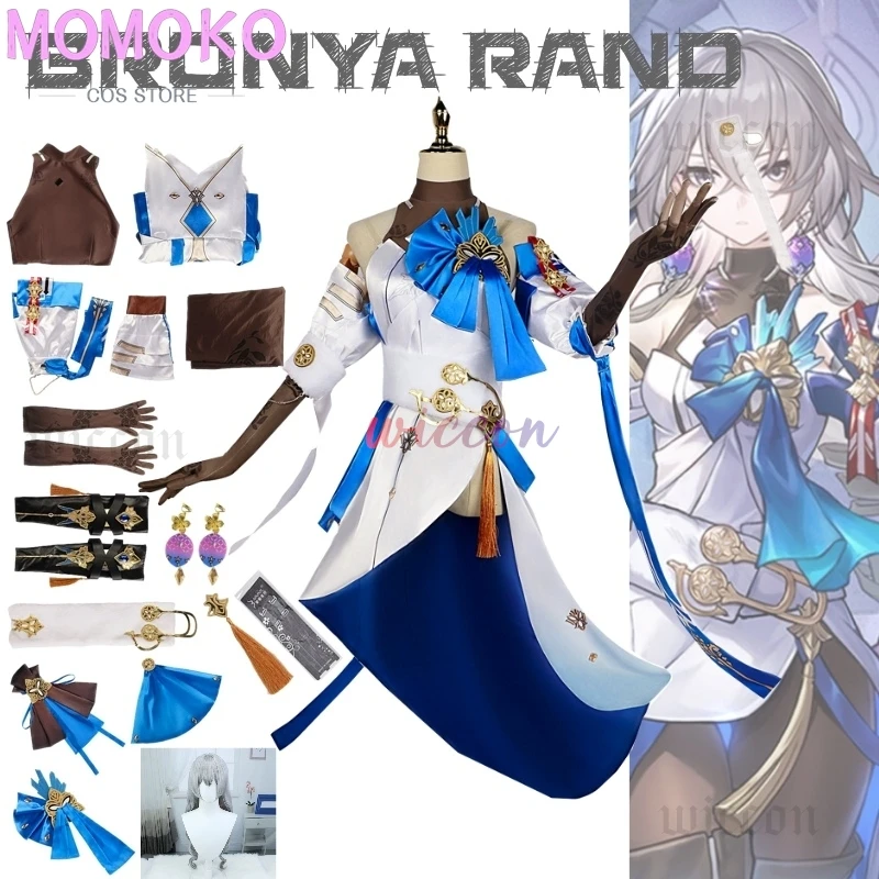 

Honkai: Star Rail Game Bronya Rand One Character Heir To The Great Guardian From Belobog Jarilo-VI Cosplay Costume Game Full Set