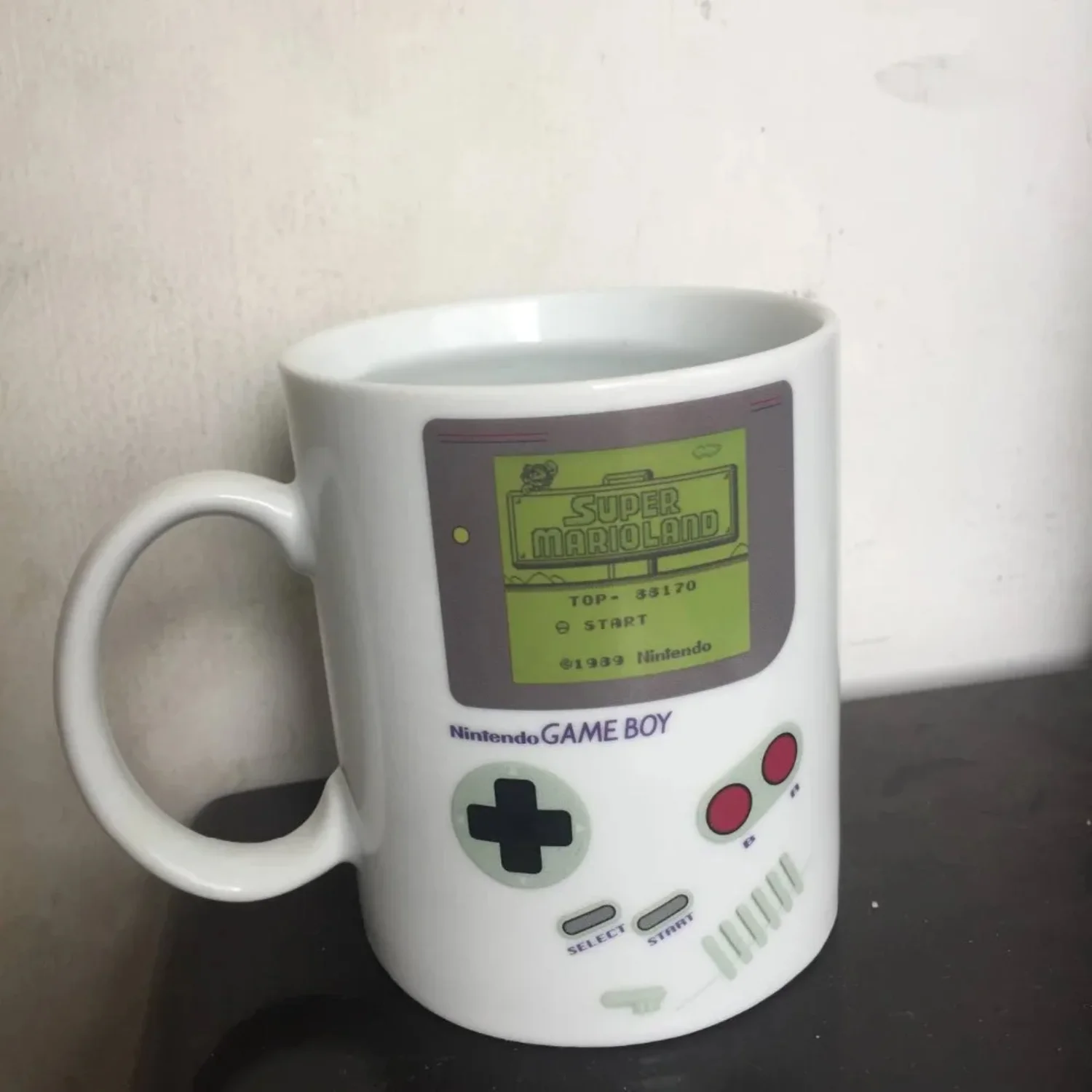 Caneca engraçado máquina de jogo descoloração caneca kawaii copo original canecas de café mudança de cor canecas sublimação espaços em branco drinkware