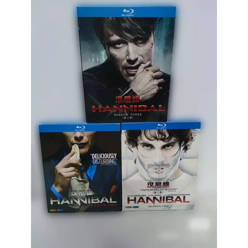 Blu ray Disc Hannibal TV Series Complete Seasons 1 to 3 High Definition Video Collection