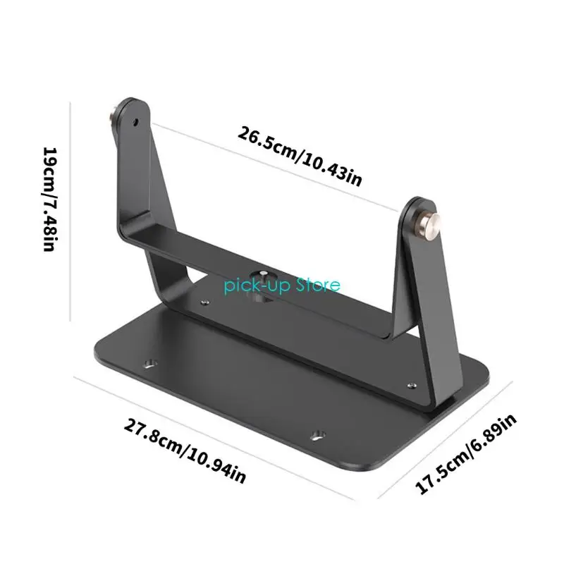 Montaje proyector metal Q5wa 360 Rotación Montaje pared techo ángulo ajustable Universal