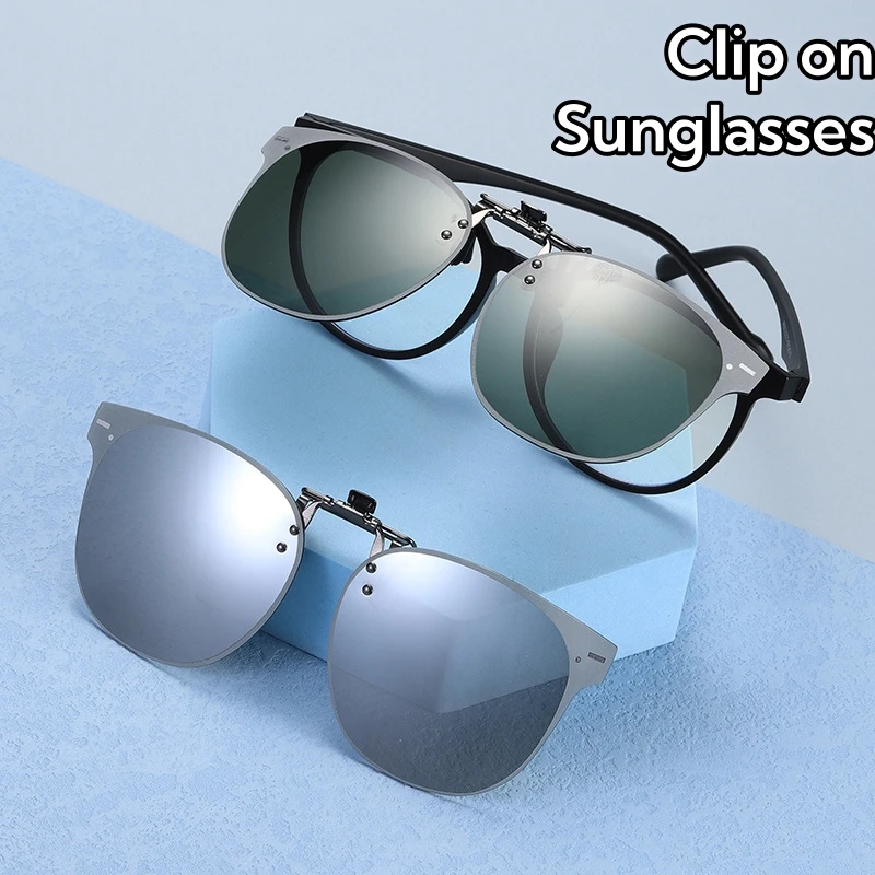 

Upflip Colorful Polarized Women Driving Sunglasses Ultra Light Sunglasses Clip for Men Night Vision Business for Sunglasses