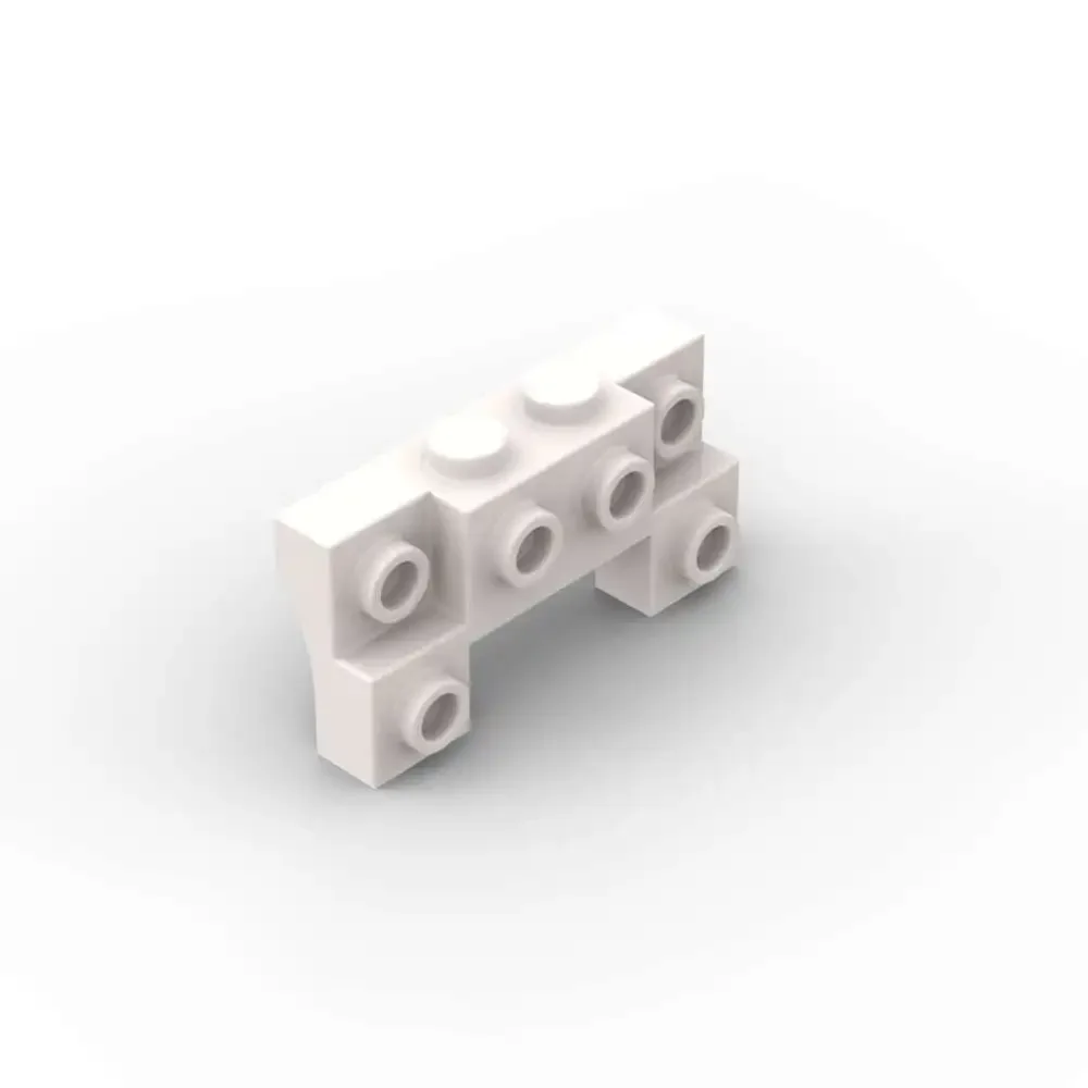 MOC 10PCS Puzzle Particle 52038 Modified 2x4-1x4 Building Blocks Kit With 2 Recessed Studs Bricks Arches Toys Gifts Dropshipping