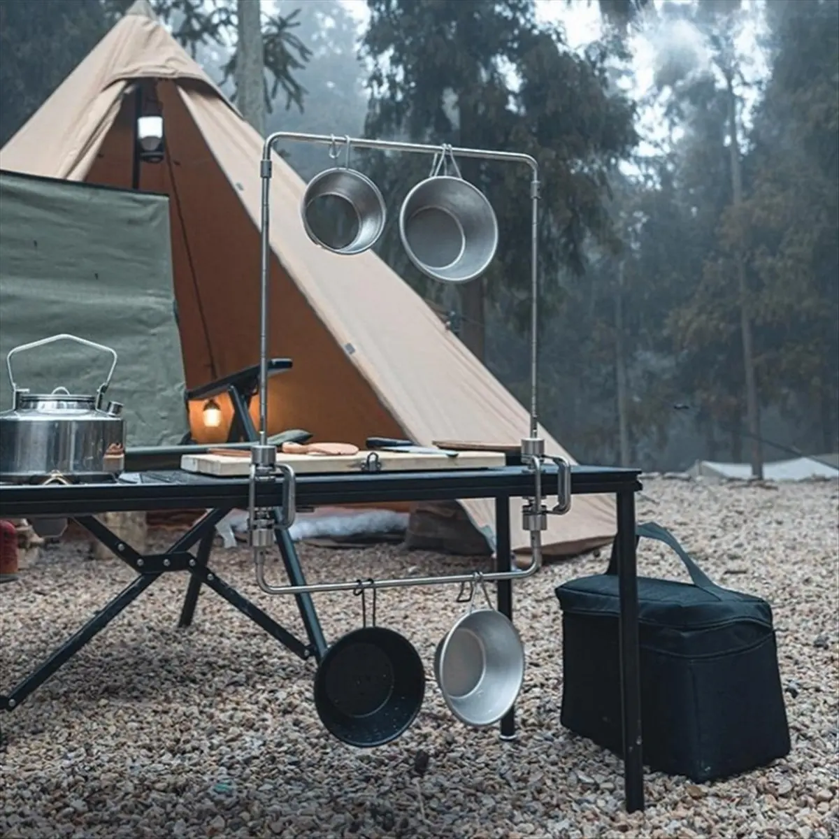 

Новинка! Портативный держатель для фонаря BABQ Outdoor IGT-Table Supply из нержавеющей стали для кемпинга, аксессуар для стола IGT.