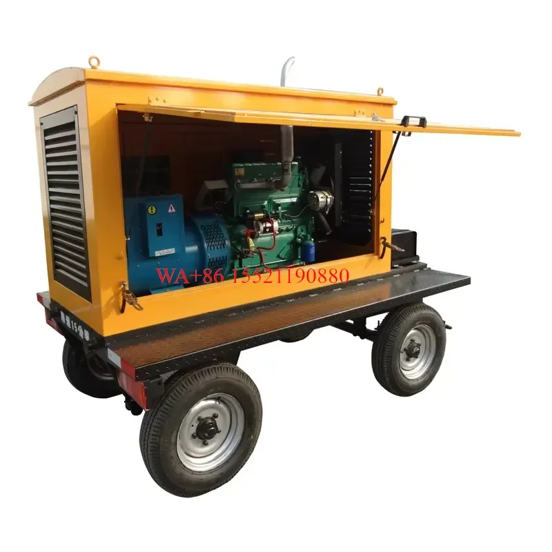 WMWMNU High Speed Silent Diesel Generator Set 20kw 30kw 50kva 100kva 100kw 400kva 1000kva Electric Powered Generators on