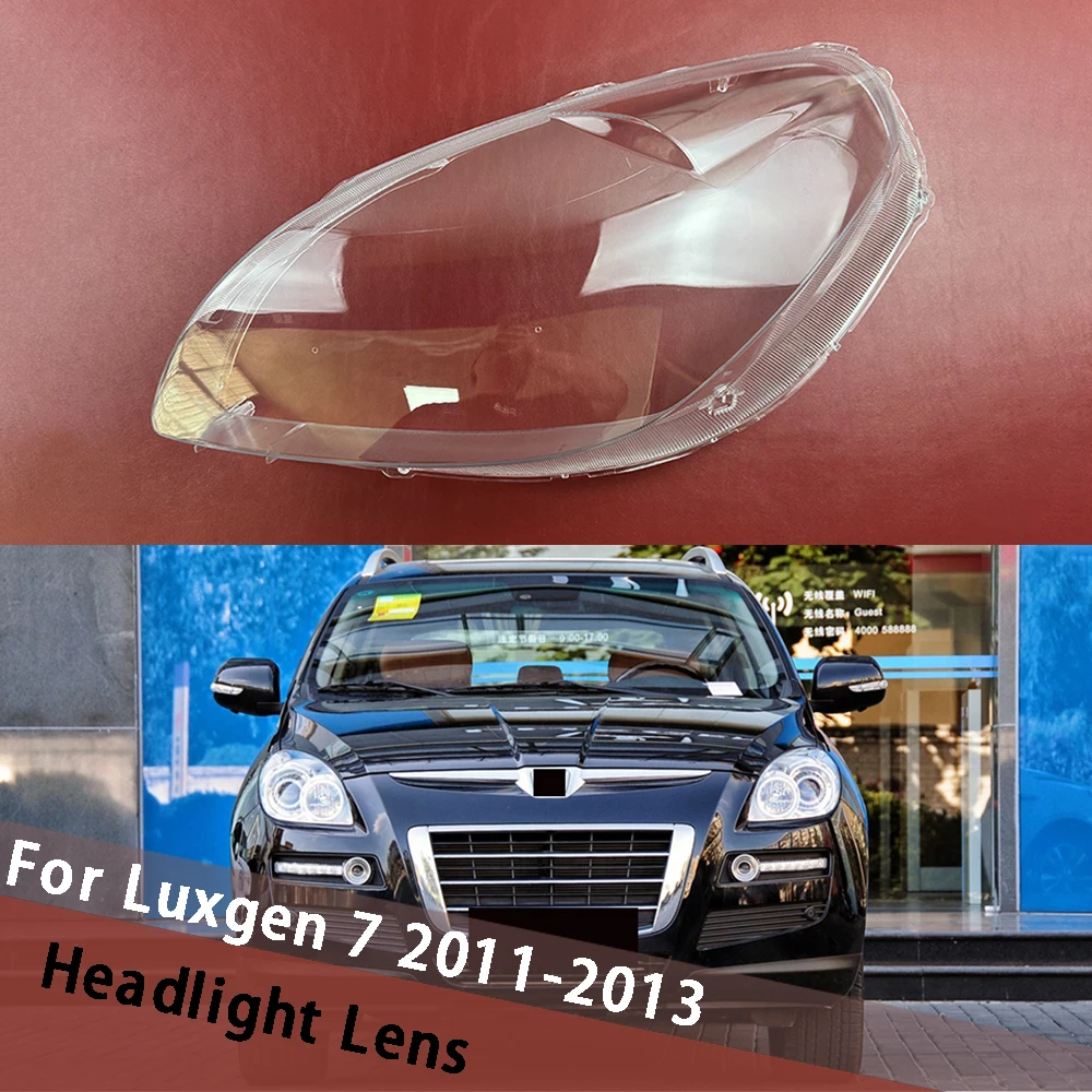 

Headlight Cover For Luxgen 7 2011 2012 2013 Shade Headlamp Shell Transparent Lampshade Plexiglass Replace Original Lens Housing