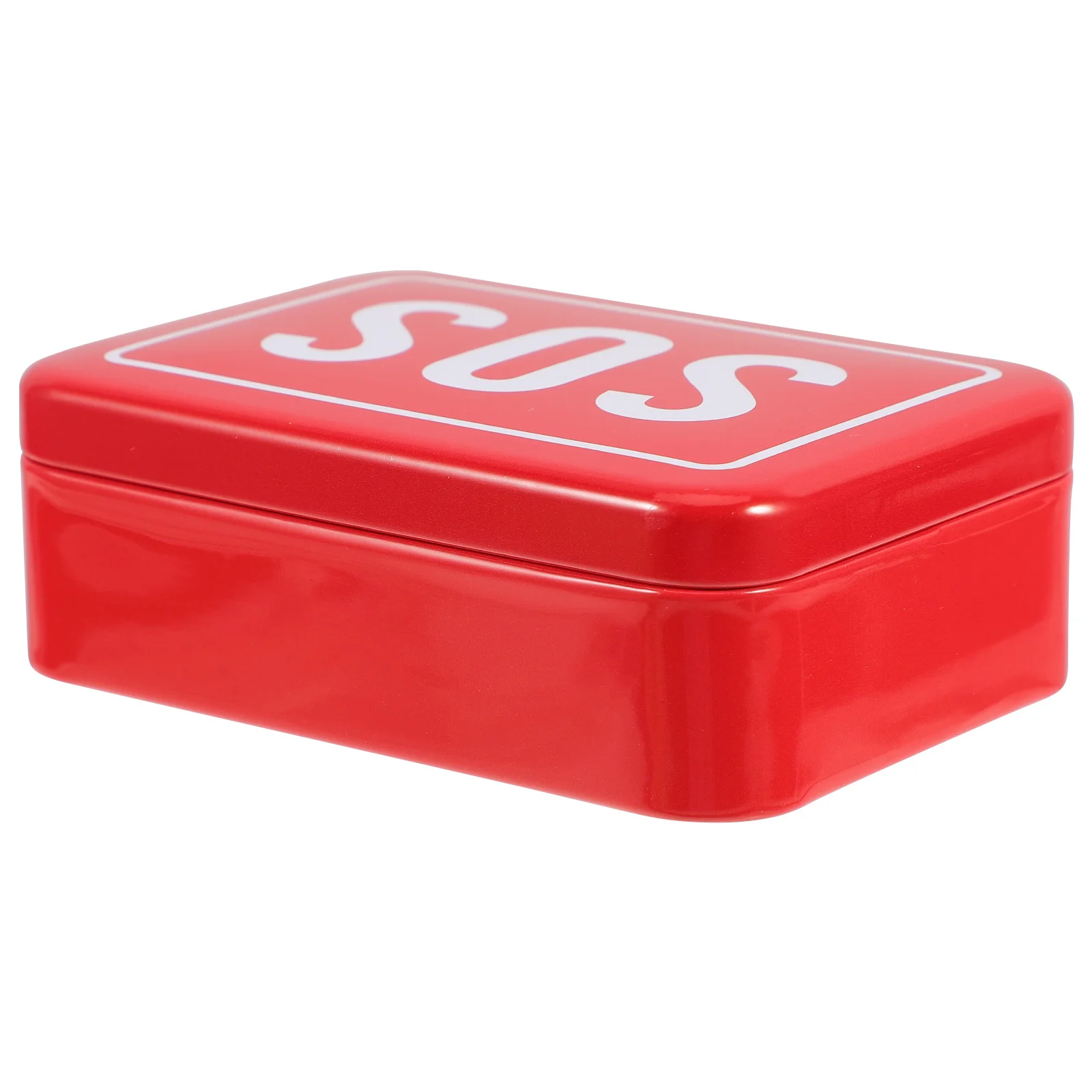 صندوق تخزين الأدوية، صفيح متين، محمول للسفر، حقيبة إسعافات أولية، منظم للطوارئ، حاوية تخزين للبقاء في الهواء الطلق