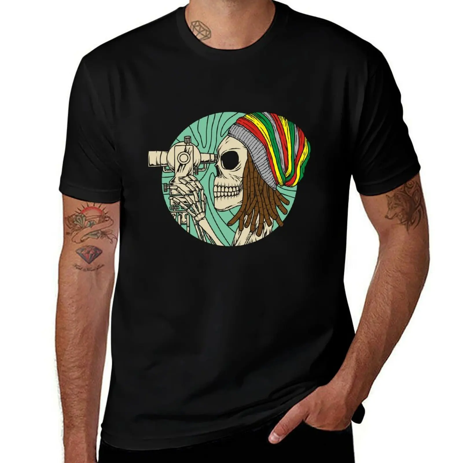 

DREADLOCK SURVEYOR T-Shirt customizeds street wear plain tshirts for men