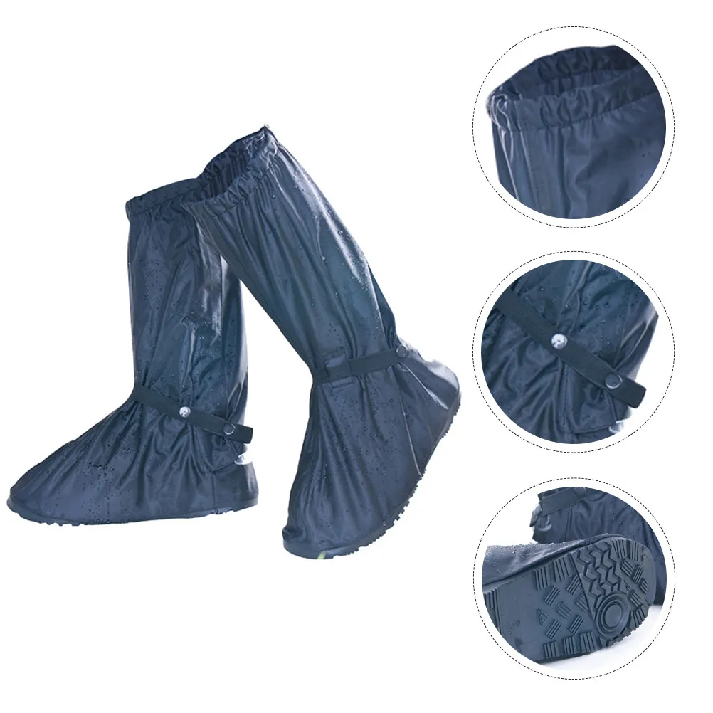 

2Pcs Waterproof Shoe Covers Rainproof Boot Protectors Anti-Slip Outdoor Cycling Travel Camping Cycling Shoe Covers