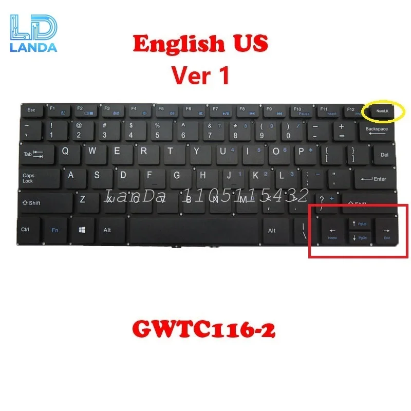 Laptop Keyboard For…