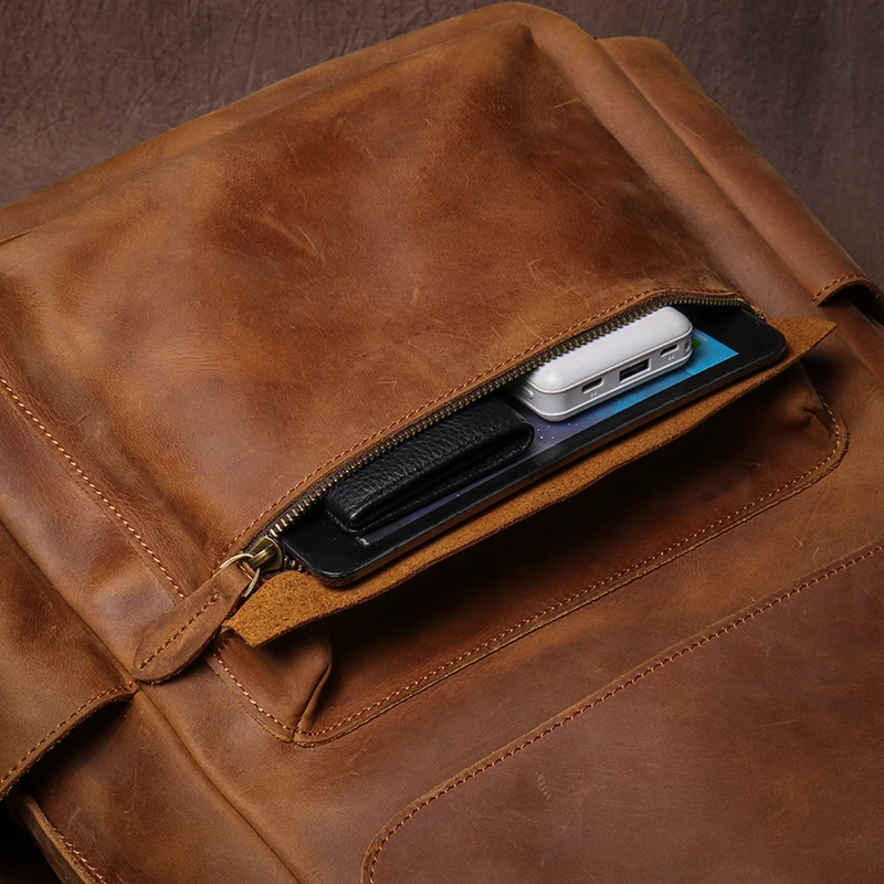 GURO خمر حقيبة ظهر جلدية حقيقي - مراجعة Structured Handbag Top Handle وسعره