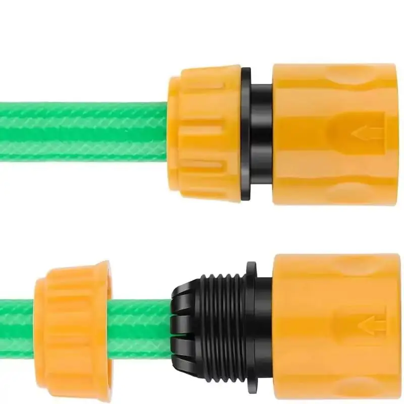 Hot Garden Quick Hose Connector 3/4 & 1/2 Inch Graden Hose Water Tap Threaded Connector Faucet Adapter For Garden Irrigation