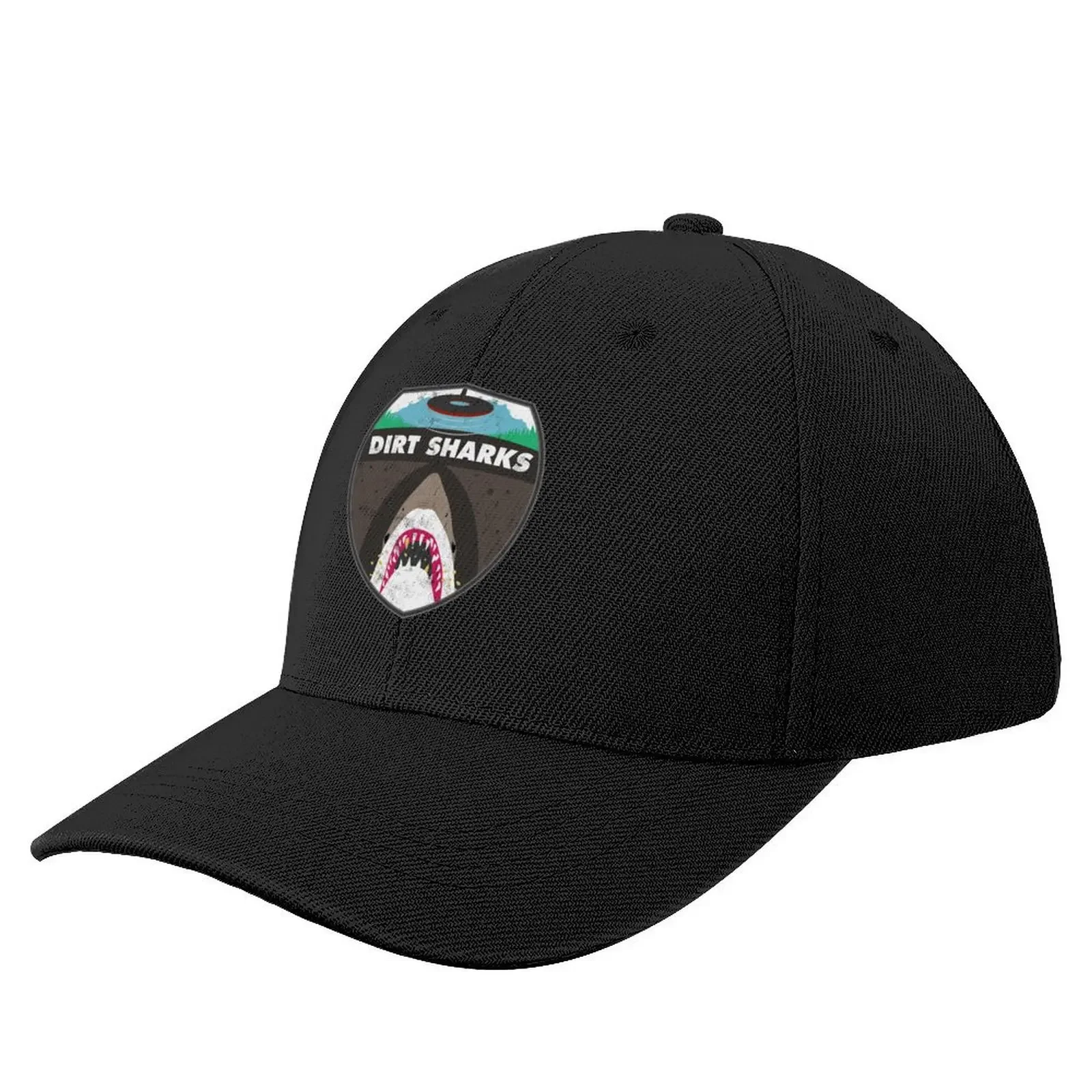 Dirt Sharks Badge - Aged & Worn - Detectorists - DMDC Baseball Cap Mountaineering Luxury Cap dad hat Luxury Hat Boy Women's