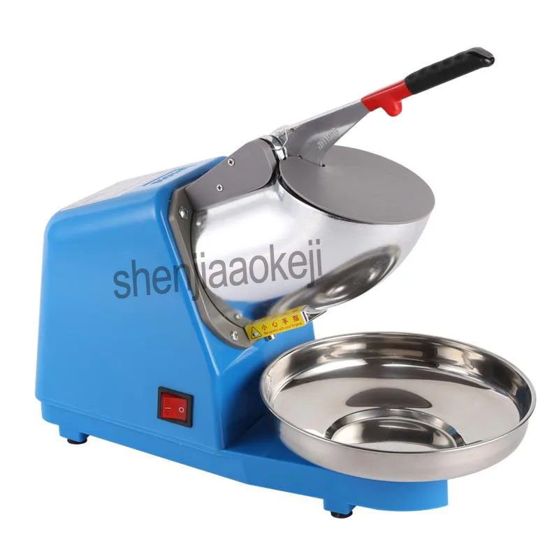 1 قطعة طاحن الثلج الكهربائي التجاري الحليب الشاي متجر مطعم الرمال الجليد ماكينة كشط الثلج المنزلية آلة سحق الجليد