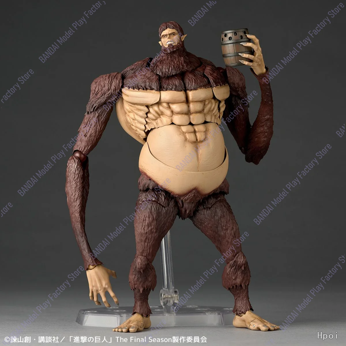 

In Stock Now KAIYODO Revoltech Attack on Titan Beast Titan