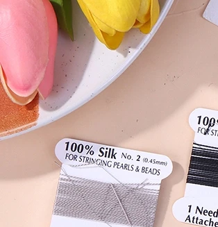 

2 # 0,45 мм, 10 шт./пакет, 100% натуральный шелковый шнур ручной работы, веревка с шелковой нитью из бисера, игольчатый конец, шелк для изготовления ювелирных изделий своими руками