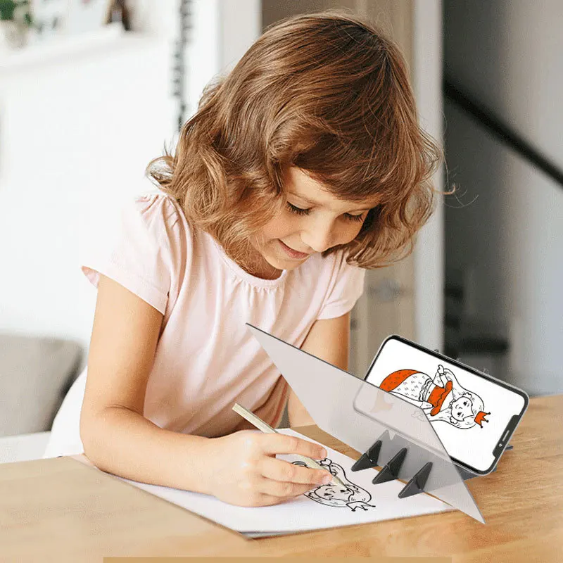 

Optical Clear Drawing Board, Portable Optical Tracing Board Image Draw Board Tracing Drawing Projector Optical Painting Board