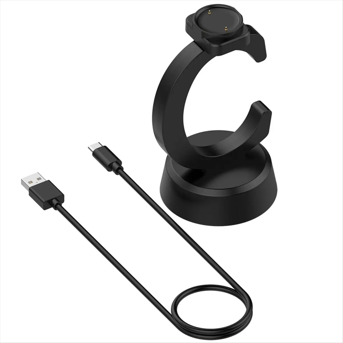Charging Cradle Dock for Huami BIP6 / Active2 / Active2 Square Smartwatch Replacement Charger