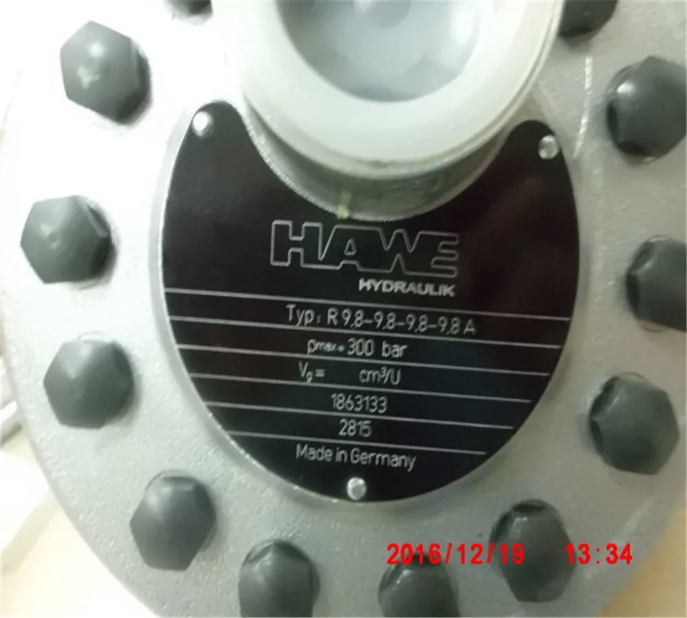 Pompa HAWE pompa piston radial hidrolik R9.8-9.8-9.8-9.8A