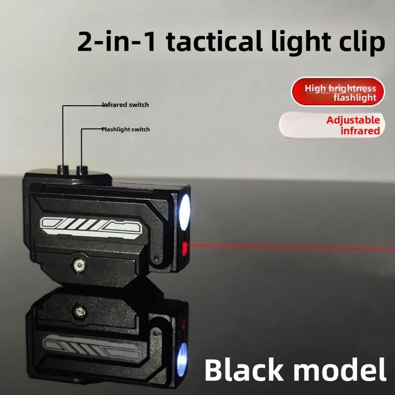 Hobby Model Modification Ornament Parts 2-in-1 Under Mount Dual Light Clip Kids Interactive Leisure Play Toy Accessories