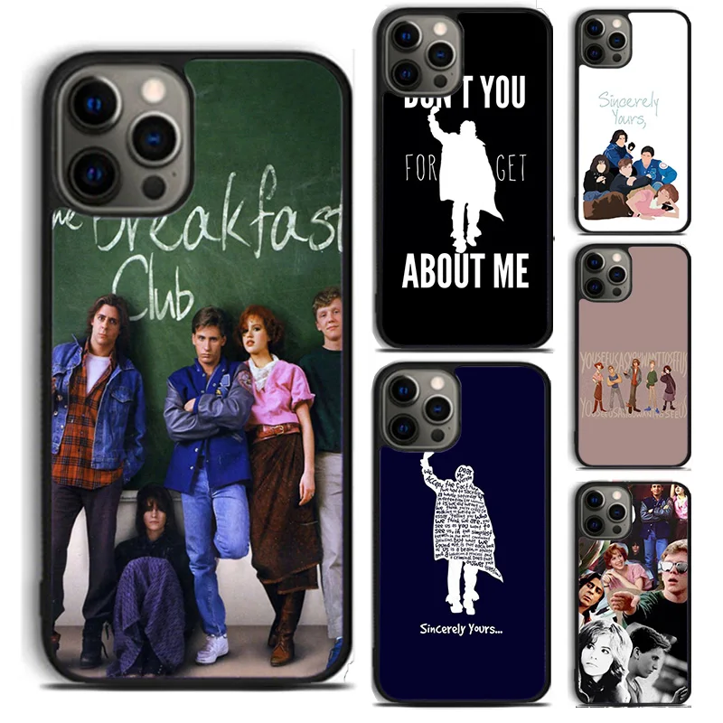 Sincerely Yours The Breakfast Club phone Case For iPhone 16 15 14 Plus XR XS apple 16 11 12 13 mini Pro Max coque