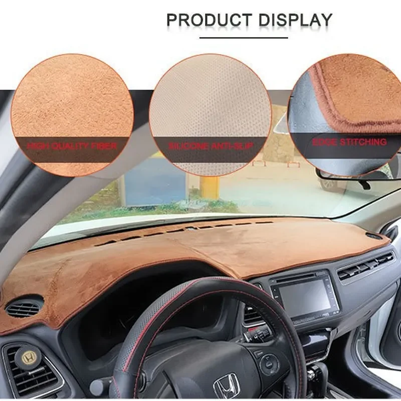 For Ford Explorer 2020 2021 2022 Car Central Control Dashboard Cover Dark Matte Finish Wholesale view 3