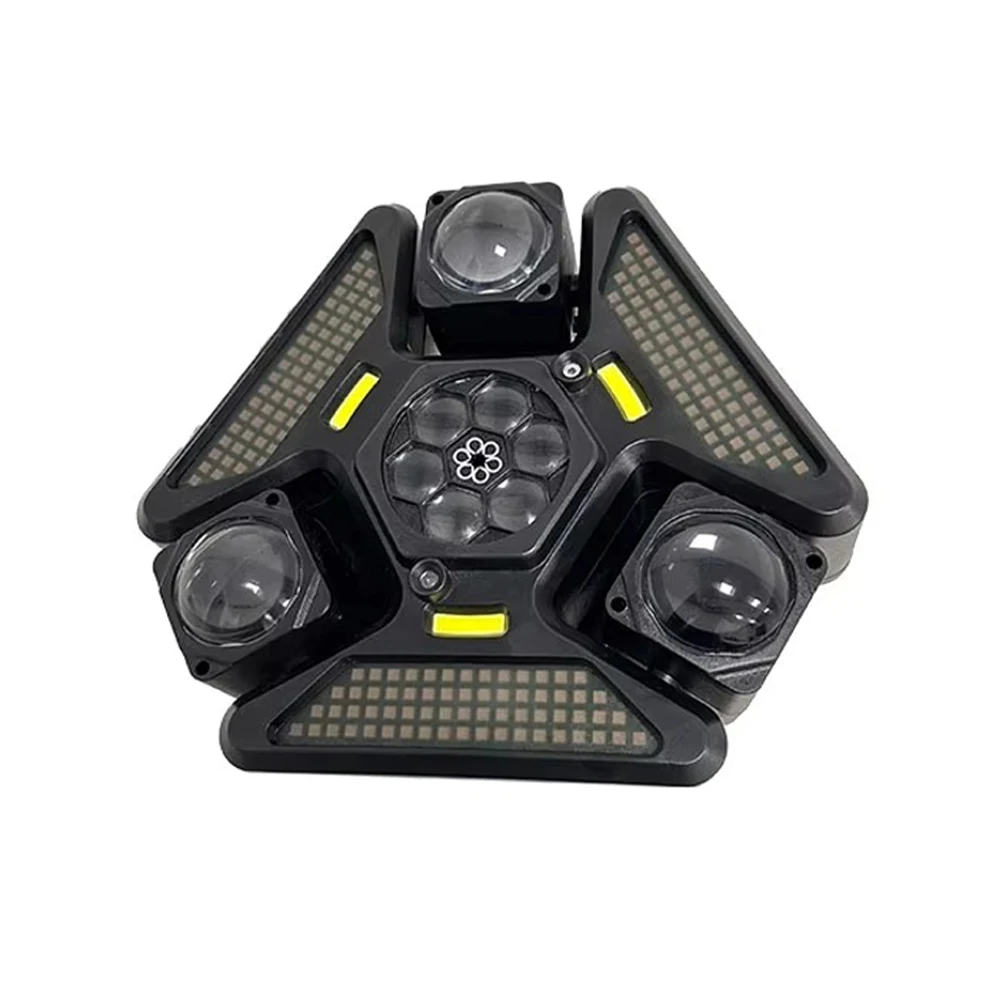 DJ Lighting 150W Inifite Rotation Beam Strobe Bee Eyes Wash LED Moving Head Stage Light for Music Party Club Show