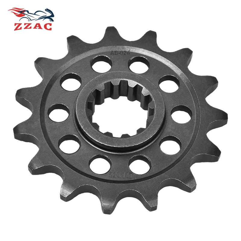 520 Chain 15T 20CrMnTi Motorcycle Front Sprocket For Husaberg FC350 FC400 FS450 FC501 MX501 FC550 FE550 FC600 FC600 FE650 FS650