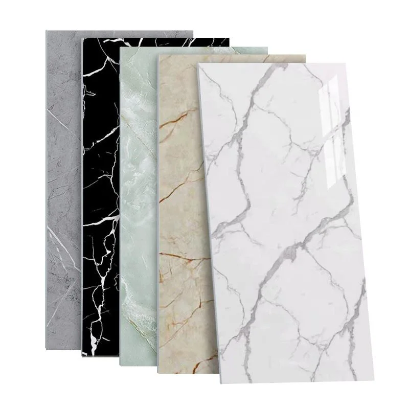 2026 High Glossy Pvc Marble Sheet Wall Panel Pvc Marble Adhesive PVC Marble Sheetpromote sales