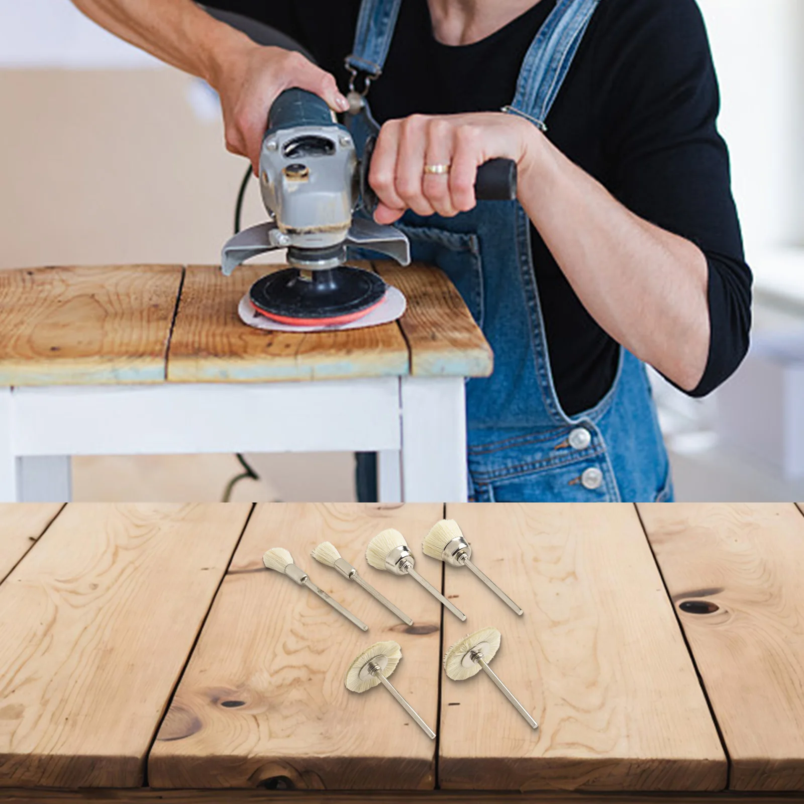 

Cleaning Brushes Grinder Rotary Equipment For Engraver For Mechanical Steel Tool 2.35mm Abrasive Cleaning Brush