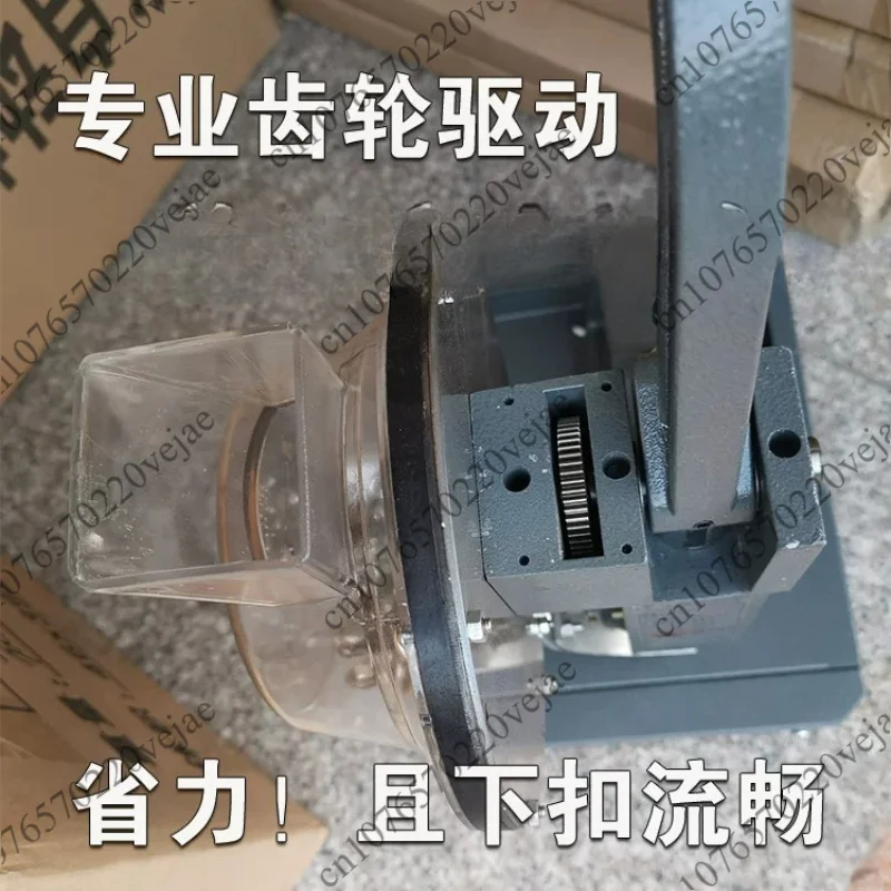 semi-automatic buckle machine inkjet cloth advertising light box cloth display rack knife scraping cloth buckle machine