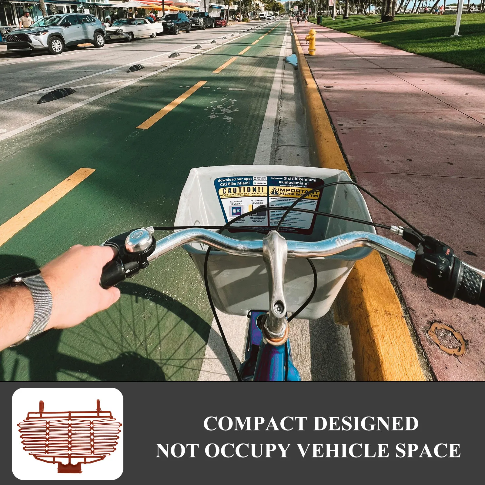 Copertura Pieghevole per Cesti - Cycling Commute In Rain recensione e prezzo