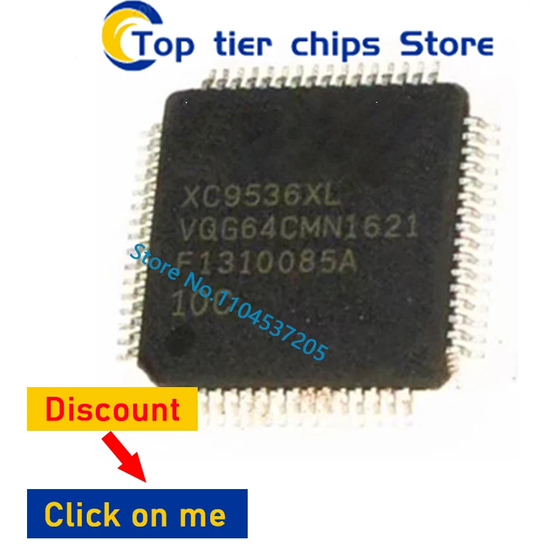 

5pcs~50pcs/LOT XC9536XL-10VQG64C XC9536XL VQG64BMN QFP64